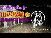 【兵庫県】山の牧場(夜)-奇妙ポイント十選-20220504