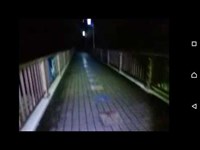 【心霊】20160927 はねたき橋 謎の光【ニコ生】