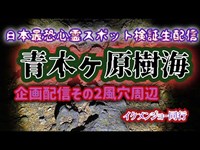 富士　青木ヶ原樹海　その２「富岳風穴周辺」（山梨）【心霊スポット検証散歩生配信】イケメンジョー同行