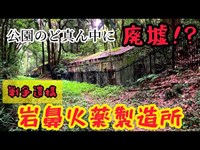 【廃墟】公園の中央に戦争遺構！？心霊スポットでも有名な群馬の森にある岩鼻火薬製造所を探索！