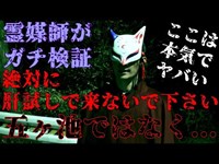 【閲覧注意】※感受性の強い方は体調不良をきたす恐れがあります。霊媒師が心霊スポットで本当に幽霊が居るかガチ検証『五ヶ池 と …』兵庫 西宮