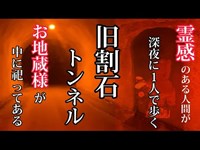 【旧割石トンネル】深夜に1人で歩いてみた結果…#心霊 #心霊スポット