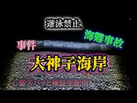 大神子海岸（徳島）【心霊スポット検証生配信】