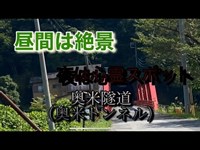 【千葉県心霊スポット】奥米隧道(奥米トンネル)幻想的なトンネル