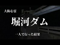 【心霊現象？】ダム湖の墓場から謎の物体が直撃？大阪最恐心霊ダム：堀河ダムへ1人で行った結果【心霊スポット】