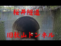 山梨県心霊スポット　　桜井隧道(旧秋山トンネル)