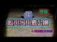 鮫川河川敷公園【心霊スポット検証ぼっち生配信】福島県いわき市　#心霊スポット　#心霊