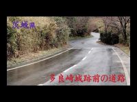 心霊マニア 多良崎城跡前の道路（茨城県）