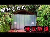 【隧道】明治時代の素晴らしい煉瓦隧道が入れなくなりました…閉鎖させた畑トンネルの現在とは？