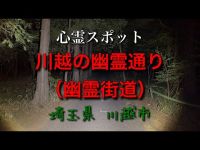 心霊スポット 川越の幽霊通り（幽霊街道）