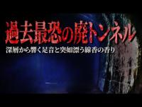 【心霊】〇者の集う廃トンネルで突如起こった過去最恐の出来事（旧大鳥トンネル）