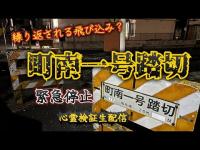 町南一号踏切（栃木県足利市）【心霊検証生配信】　　#恐怖　#心霊スポット　#horror