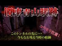 【閲覧注意】漆黒のトンネルを抜けた先には生々しい旧東青山駅の姿が…今も残る大事故の痕跡【後編】#心霊 #ホラー