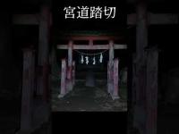 【心霊】事故・自〇で亡くなった下半身だけの霊が蠢くお化け踏切～埼玉・宮道踏切＃shorts