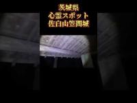 一人肝試し　茨城県心霊スポット『佐白山笠間城址』 #オカルト #心霊スポット
