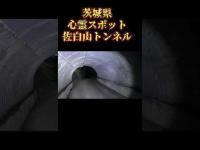 茨城県心霊スポット『笠間城址佐白山トンネル』 #オカルト #心霊スポット