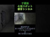 千葉県心霊スポット『骸骨トンネル』 #心霊スポット