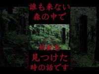 #Shorts 誰も来ない森の中で妖獣を見つけた時の話です