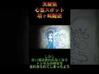 茨城県心霊スポット『塔ヶ崎隧道』 #オカルト #恐怖 #心霊スポット