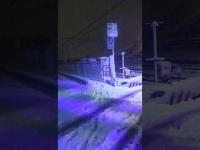 東武東上線 鶴瀬駅～ふじみ野駅の間にある心霊踏切。 雪まみれ☹️w