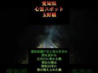 愛知県心霊スポット『岩割瀬神社』＆『玉野橋』 #オカルト #恐怖 #心霊スポット