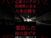 #Shorts 心霊マニアが宮城県にある八木山橋に霊訪した時の話です