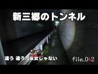 【恐怖】新三郷のトンネル！バケトンは采女か高富か！？高倉ではない