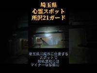 埼玉県心霊スポット『所沢21ガード』 #心霊スポット