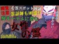 警告⚠️危険※閲覧注意【心霊スポット検証】霊話師も困惑！強力な女性の霊が潜む超!!危険な忌み地『霊園横の廃モーテル』＆シン★怪★芯から皆様に大切なご報告
