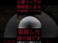 #Shorts 心霊マニアが静岡県にある宇刈四連トンネルに霊訪した時の話です