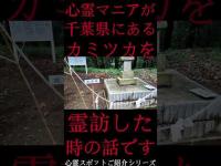 #Shorts 心霊マニアが千葉県にある髪塚に霊訪した時の話です