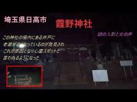 埼玉県日高市　霞野神社