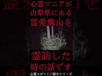 #Shorts 心霊マニアが静岡県にある愛鷹山廃バーベキュー施設に霊訪した時の話です