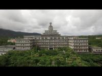 八丈島の廃墟ホテル  ドローン空撮 4K