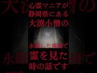 #Shorts 心霊マニアが静岡県にある大渕小僧の永眠した東祠で霊を見た時の話です