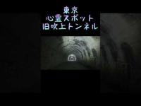 東京都心霊スポット『旧吹上トンネル』 #心霊スポット