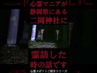 #Shorts 心霊マニアが静岡県にある二岡神社に霊訪した時の話です