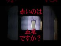 #Shorts 霊が目撃されたというトイレで血痕を見つけた時の話です