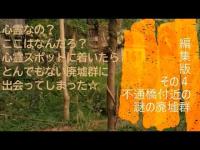心霊なの？ここはなんだろ？心霊スポットに着いたらとんでもない廃墟群に出会ってしまった☆編集版その４不通橋付近の謎の廃墟群（視聴注意）