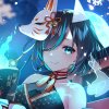 かすみみたまの現世幻談チャンネル【怪談系幽霊VTuber】のアイコン